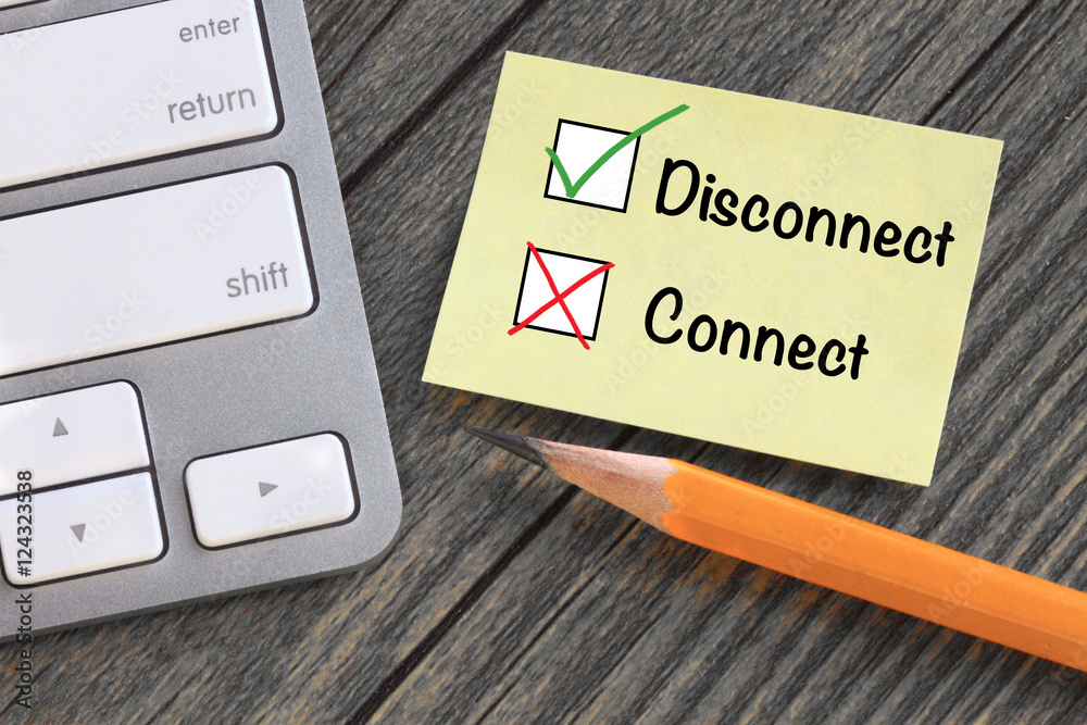 concept of disconnect concept of disconnect