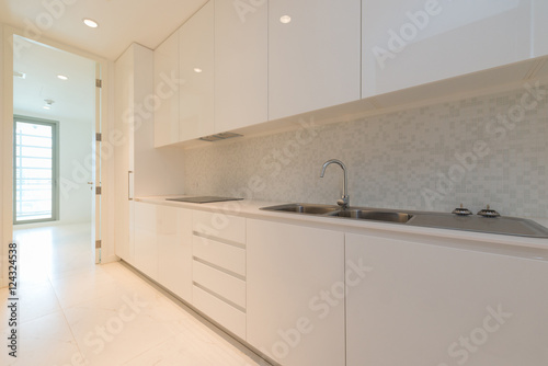 Fototapeta Naklejka Na Ścianę i Meble -  kitchen interior in new luxury home