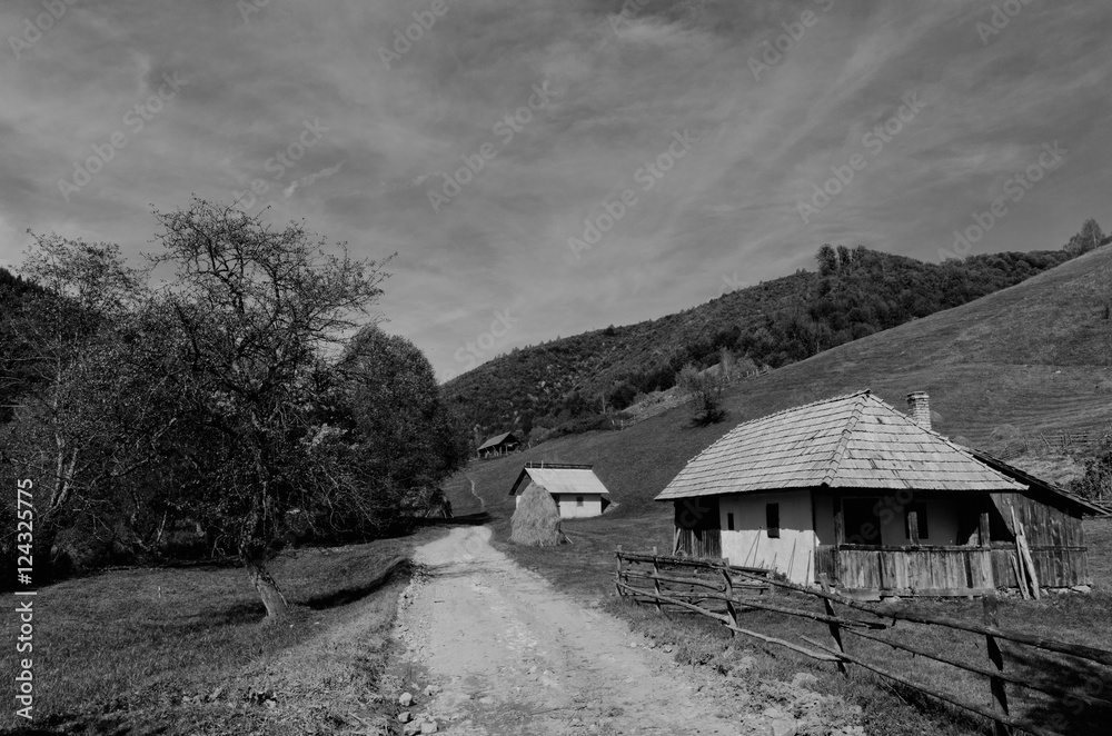rural scenery in the countryside, Transylvania, Romania rural scenery in the countryside, Transylvania, Romania