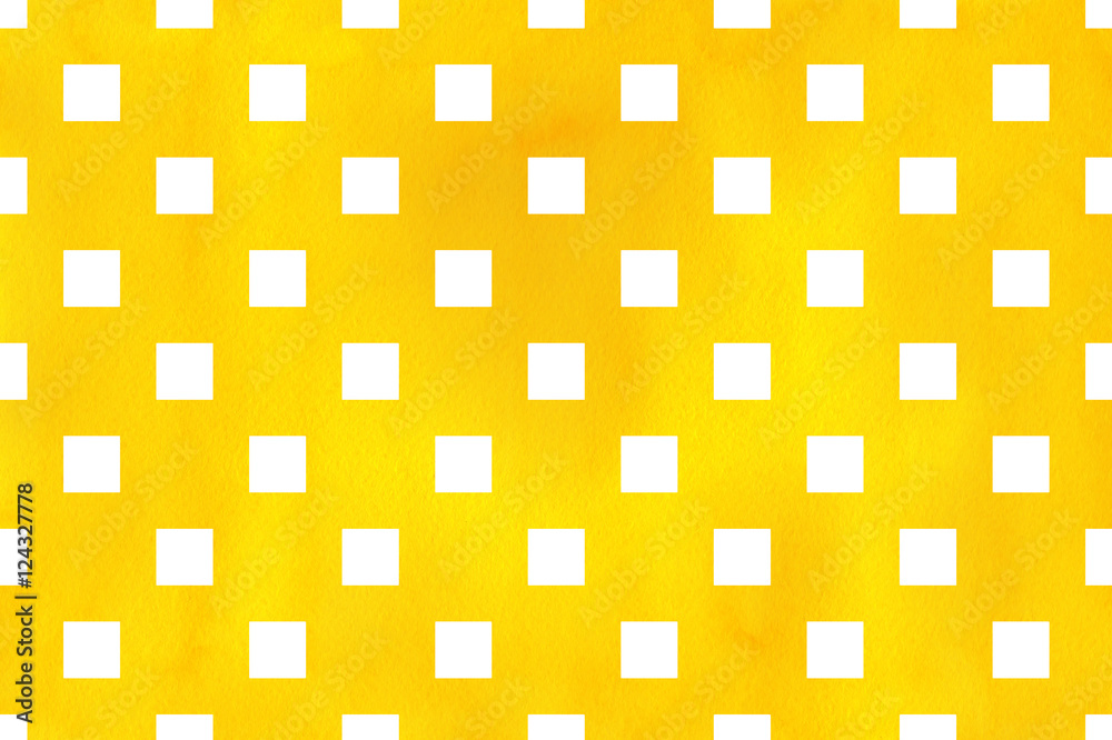Watercolor square pattern. Watercolor square pattern.