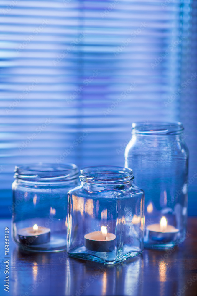 candles in glass jars candles in glass jars