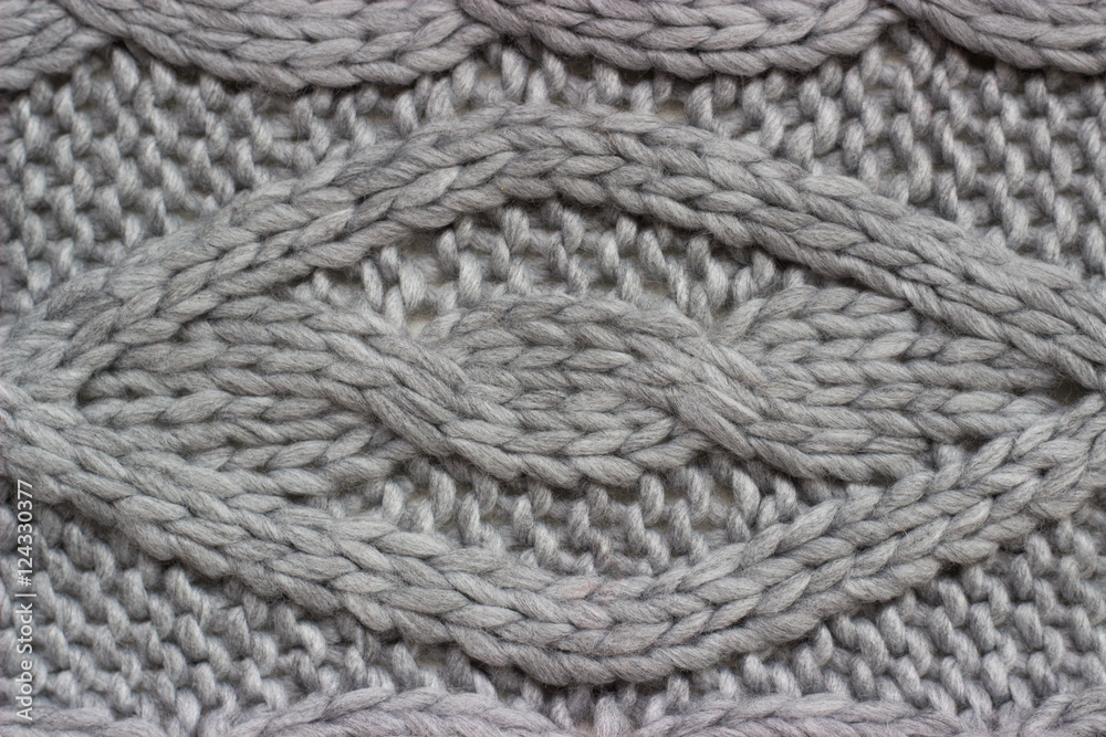 Detail of knitter material - texture
