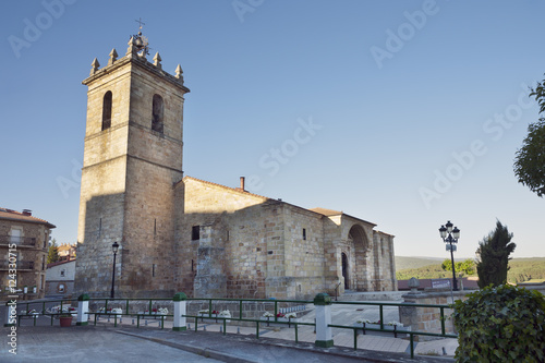 Iglesia en Quintanar de la Sierra. Burgos photo