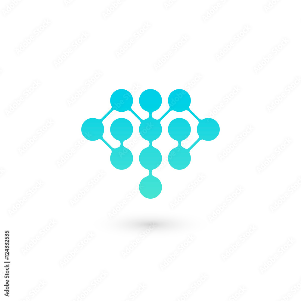 Molecule logo template. Isolated on white background. Vector illustration, eps 10.
Molecule logo template. Isolated on white background. Vector illustration, eps 10.