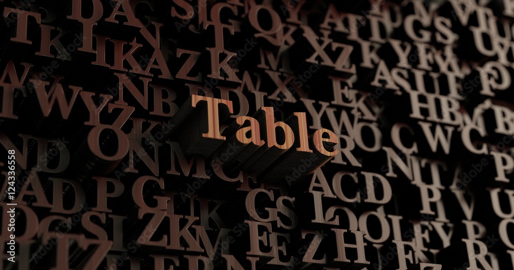 Table - Wooden 3D rendered letters/message. Can be used for an online banner ad or a print postcard. Table - Wooden 3D rendered letters/message. Can be used for an online banner ad or a print postcard.