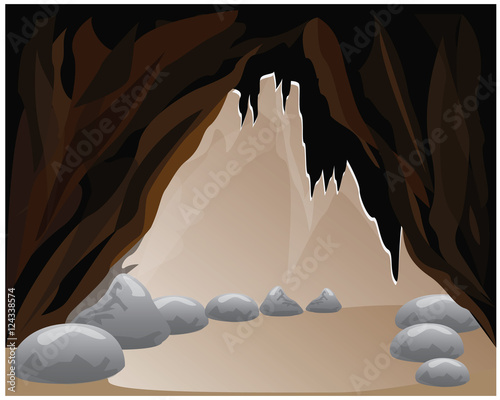 cave vector design