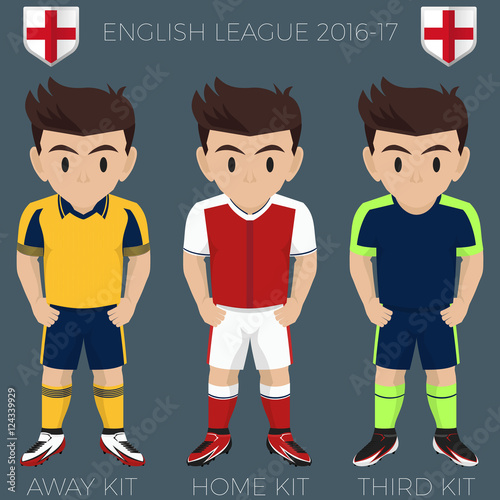 London Football / Soccer Club Kits 2016/17 Premier League