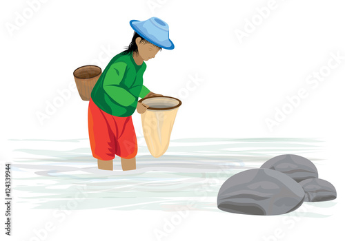 agriculturist shape vector design