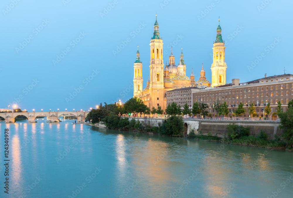Zaragoza Basilica Spain Zaragoza Basilica Spain