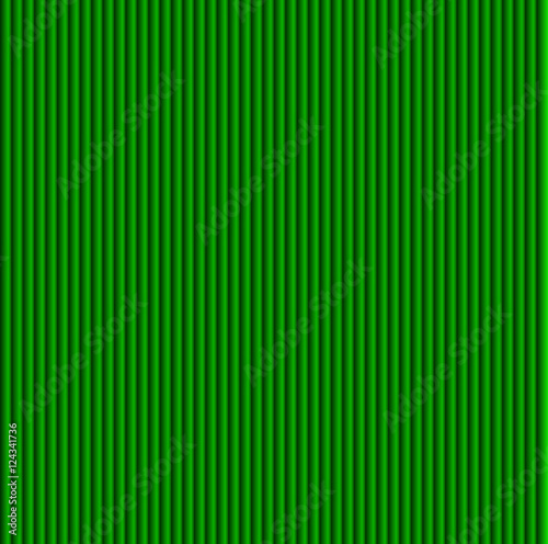 Green galousie. Volume of vertical lines.