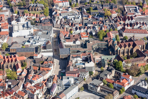 Innenstadt Minden, NRW, Deutschland