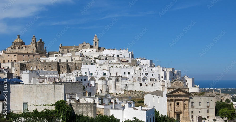 Fototapeta premium Ostuni, Italy, 