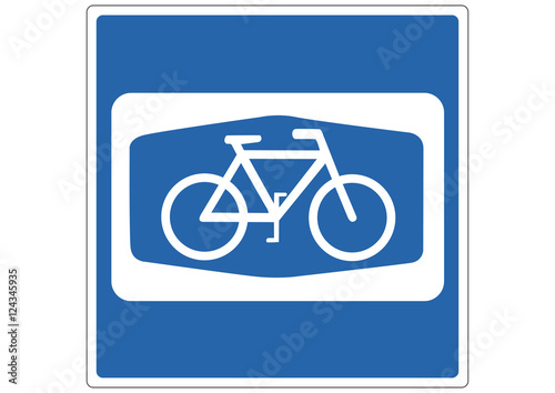  Schild Fahrradautobahn