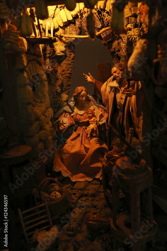 the Nativity scene