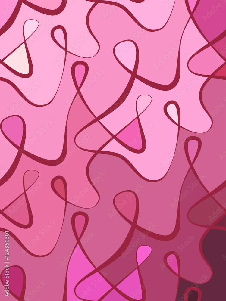 Vector wave background of doodle hand drawn lines Vector wave background of doodle hand drawn lines
