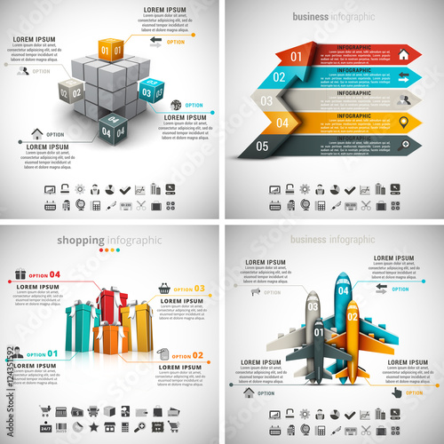 Creative business infographics