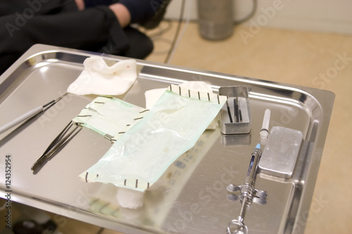 Medical instruments and objects photo
