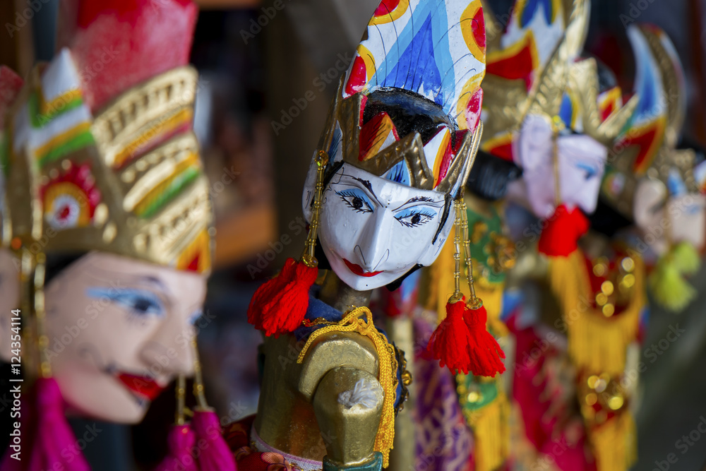 Traditional puppet,Indonesia.