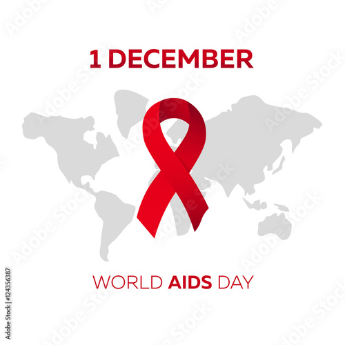 World Aids day. Vector illustration