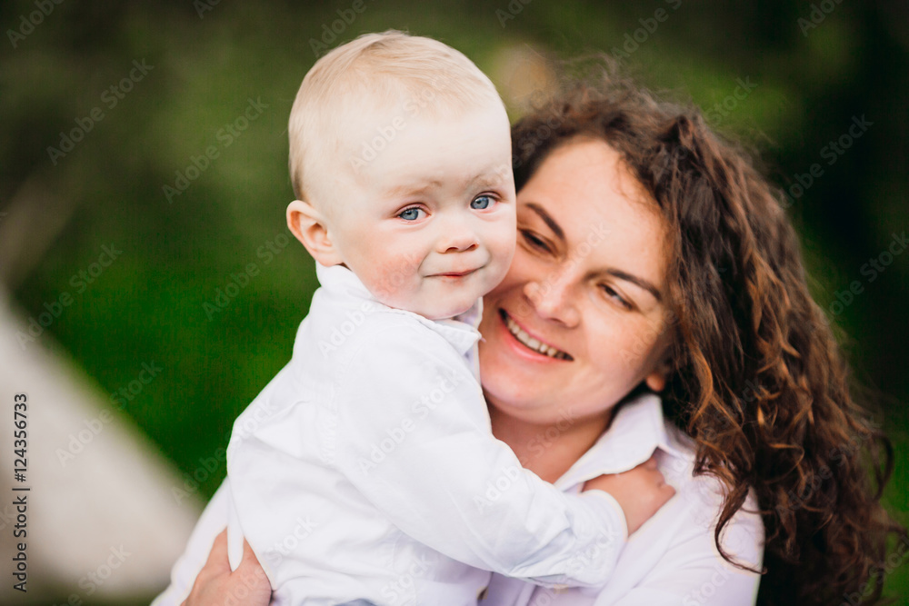 Mother and her kid Mother and her kid