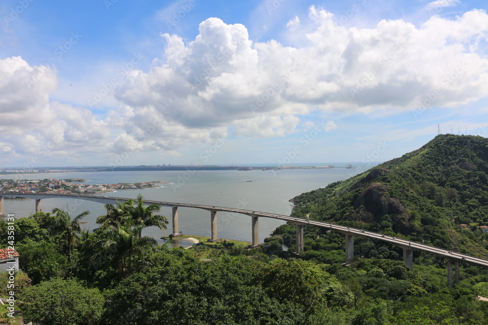 View of Third Bridge, Vitoria, Espirito Santo, Brazil.
