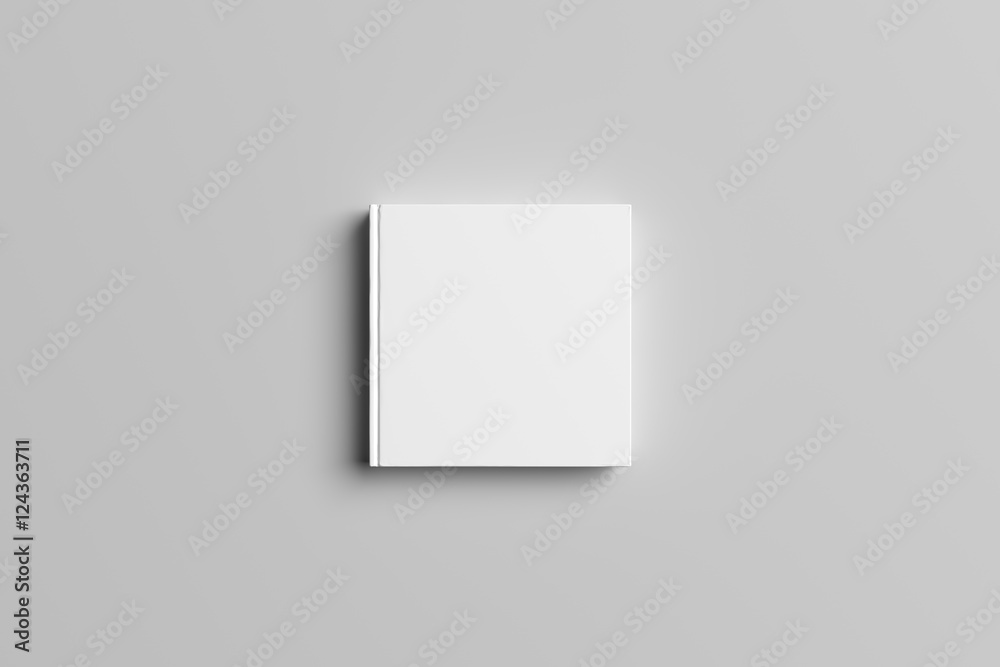 Square Book Mock-up Square Book Mock-up