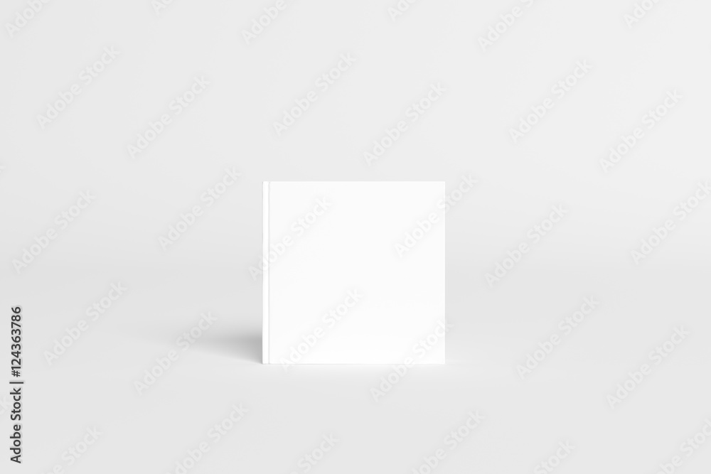 Square Book on bended backgound Mock-up Square Book on bended backgound Mock-up