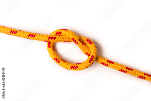 knot on white background.