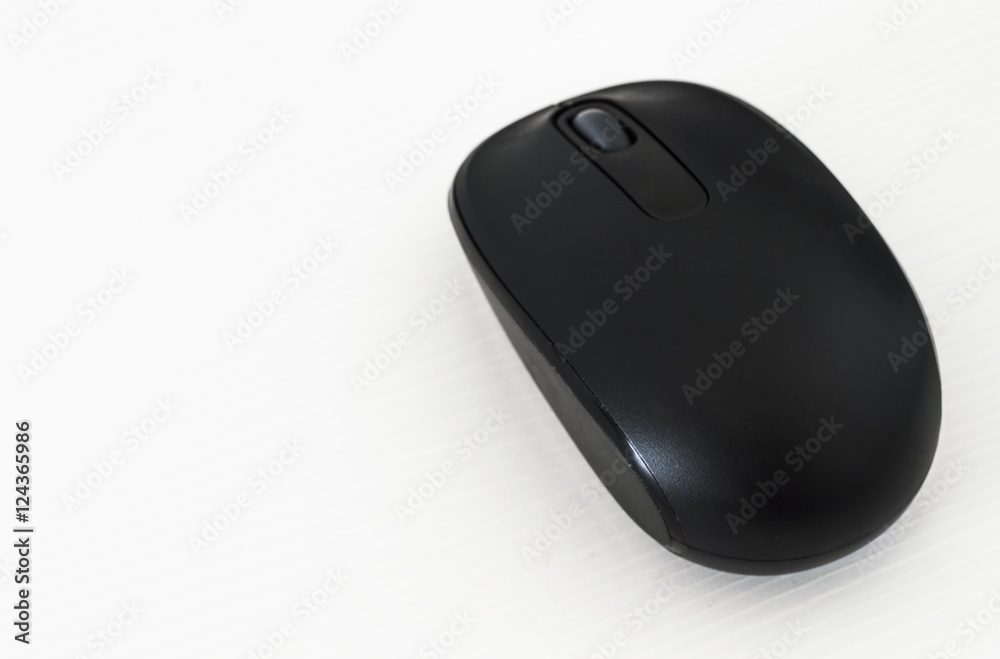Mouse em um fundo branco Mouse em um fundo branco