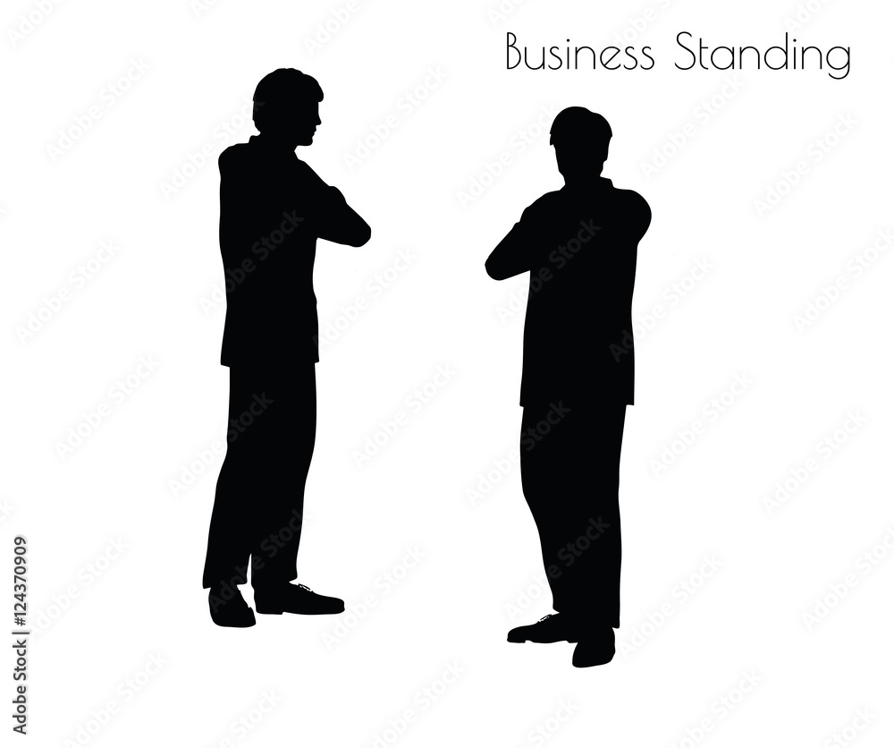 man in  Business Standing pose