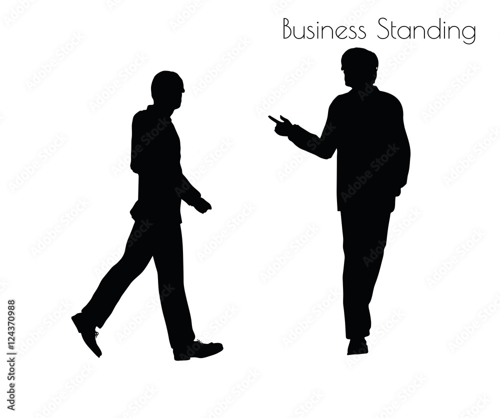 man in  Business Standing pose