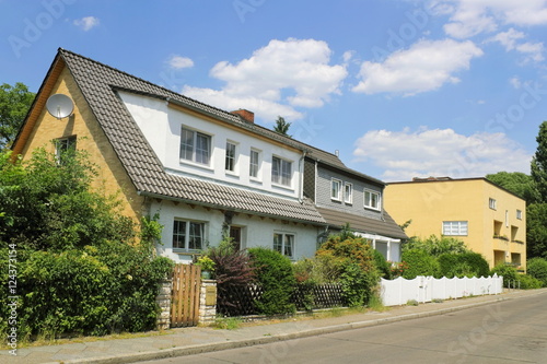 Obraz na płótnie Berlin, Wohnsiedlung w salonie