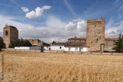 Walls of Madrigal de las Altas Torres, Avila province, Spain photo