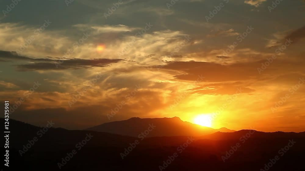 amazing heavenly sunset timelapse time lapse over natural background mountain landscape stunning beautiful amazing heavenly sunset timelapse time lapse over natural background mountain landscape stunning beautiful