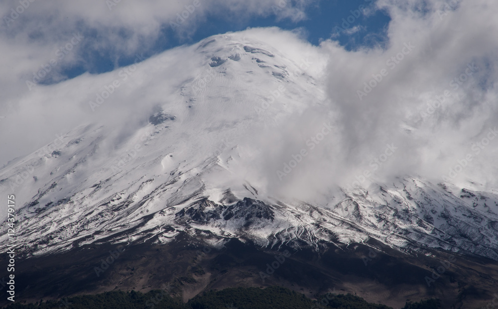 Osorno Volcano in the Patagonia region of Chile