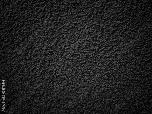 Background from high detailed fragment black stone wall