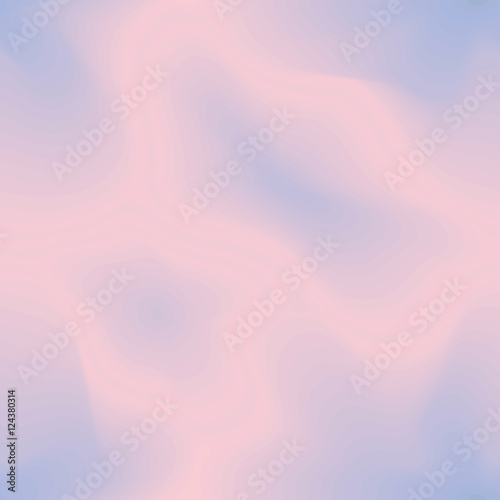 Vector seamless pattern, curved liquid lines, trendy colors: rose quartz, serenity, soft pink. Abstract dynamical surface, visual halftone 3D effect, illusion of movement, design with gradient layers