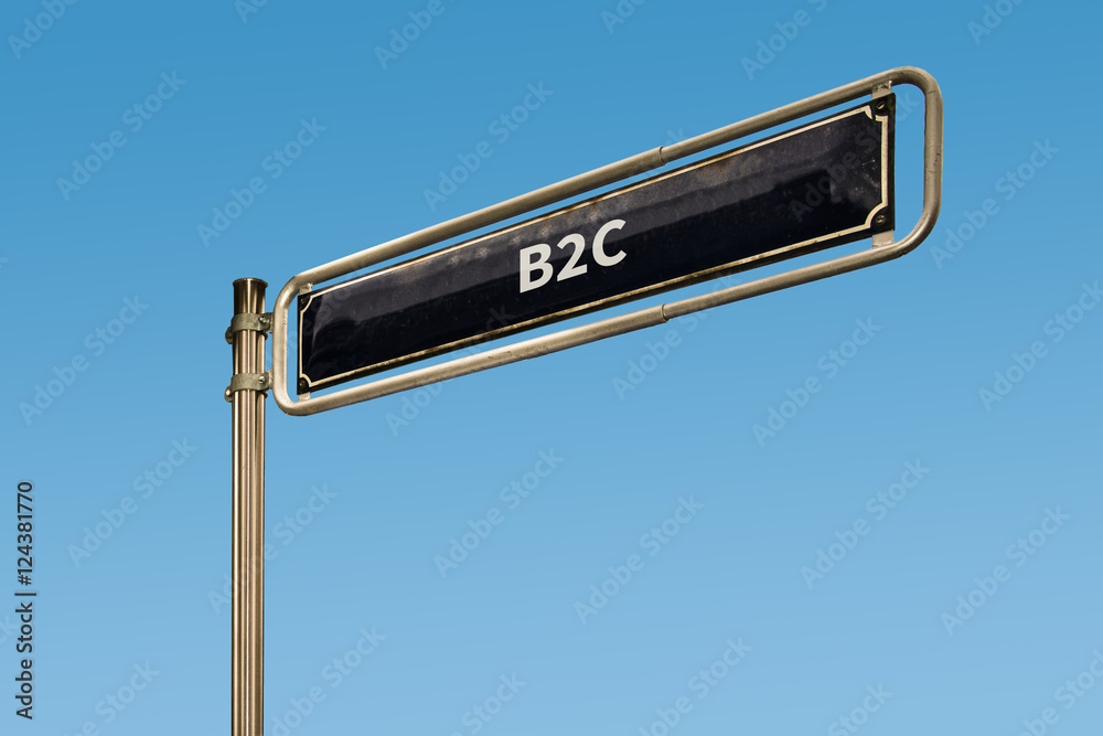 Schild 64 - B2C