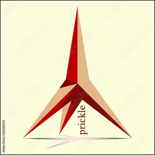 graphic image of a prickle