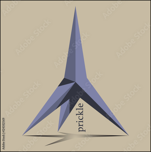 graphic image of a prickle