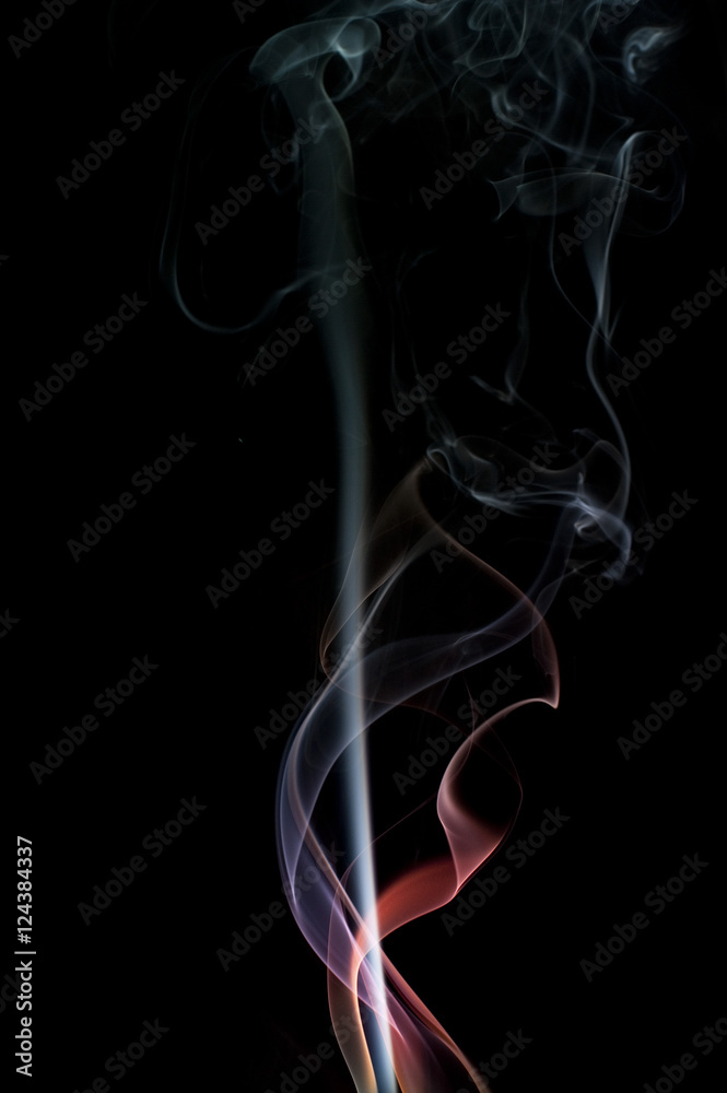 Obraz premium smoke spiral twist