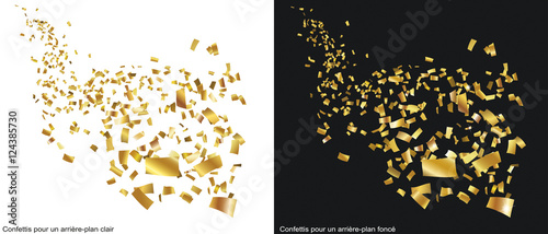 CONFETTIS DORÉS