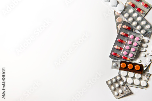 Variety of medicines and drugs © elixirfoto