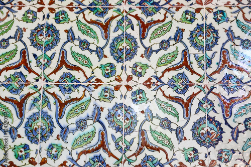Blue Tiles in Topkapi Palace