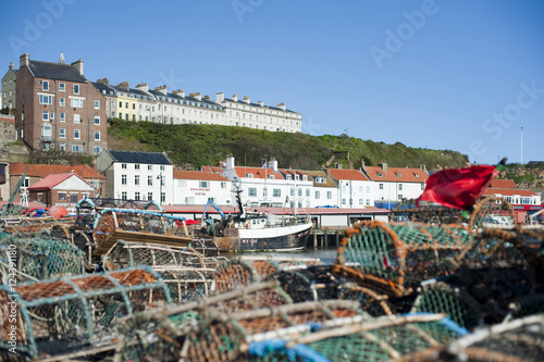 Crab or lobster pots at Whitby