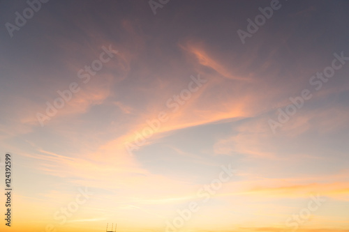 Sunset Sky Background © alice_photo