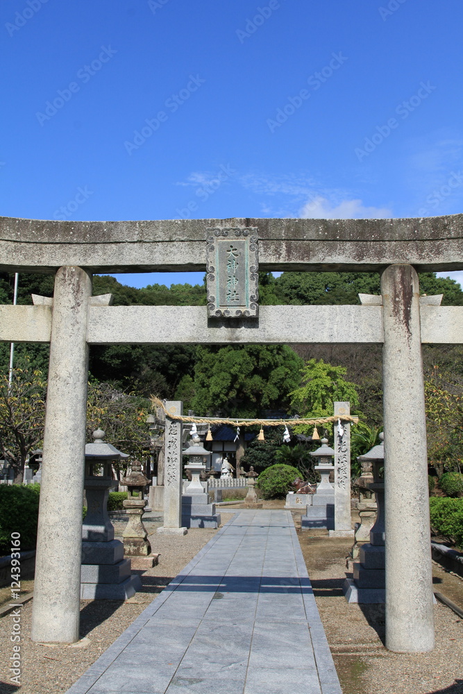 福岡市東区の大神神社、