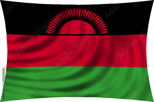 Free Download Flag of Malawi waving isolated on white - GFXLoad