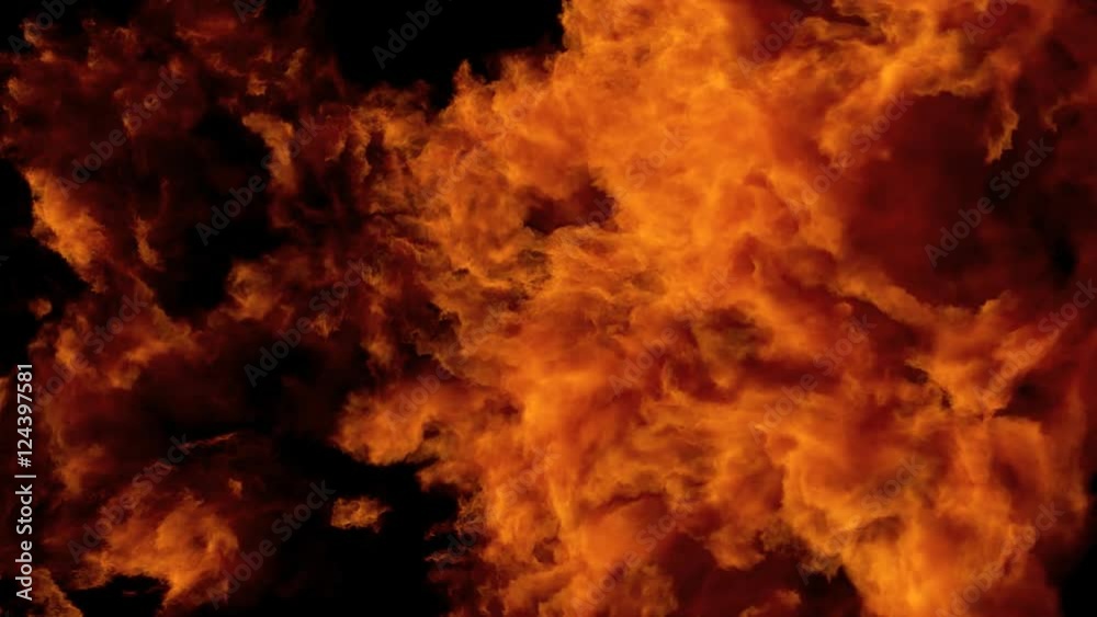 Full screen high speed Fire ball explosion from left to right, slow motion fire flamethrower isolated on black background with alpha channel, perfect for cinema, digital composition, video mapping. Full screen high speed Fire ball explosion from left to right, slow motion fire flamethrower isolated on black background with alpha channel, perfect for cinema, digital composition, video mapping.