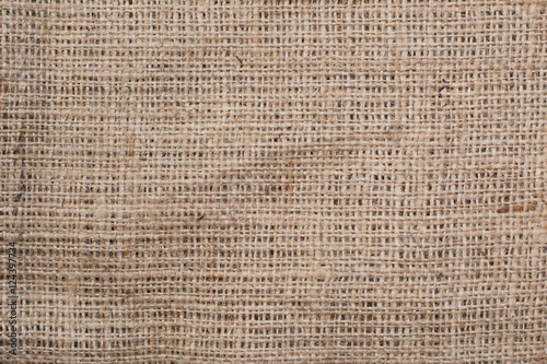 texture of jute canvas background